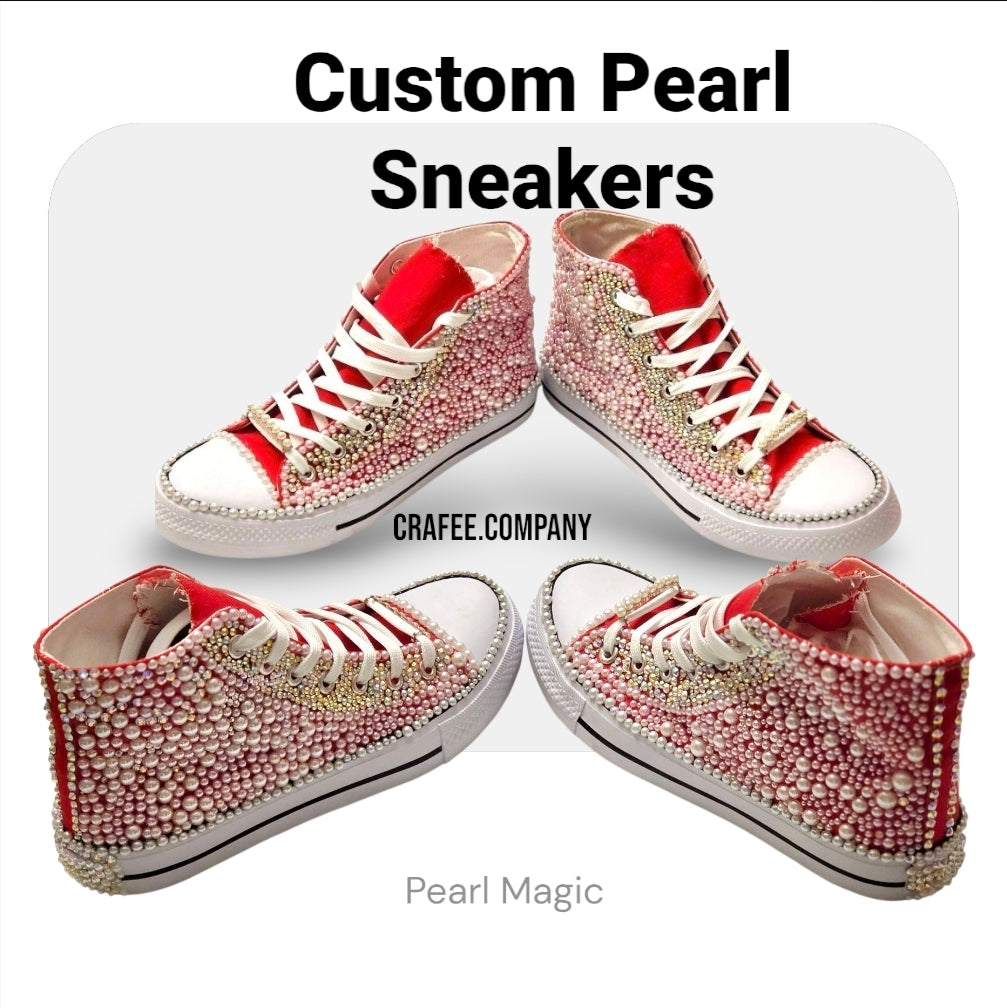 Pearl Magic Custom Sneakers
